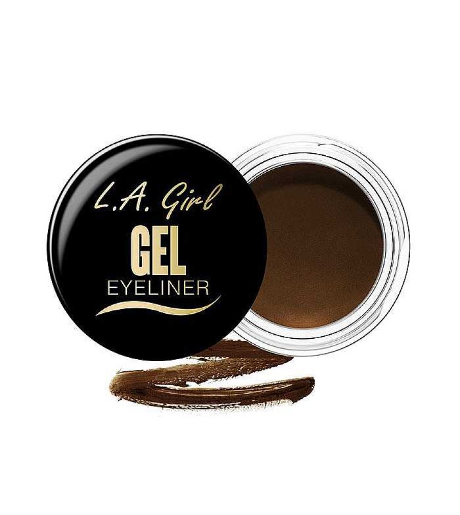 Delineadores En Gel | L.A. Girl L.A. Girl - Delineador De Ojos En Gel - Gel735: Rich Chocolate Brown