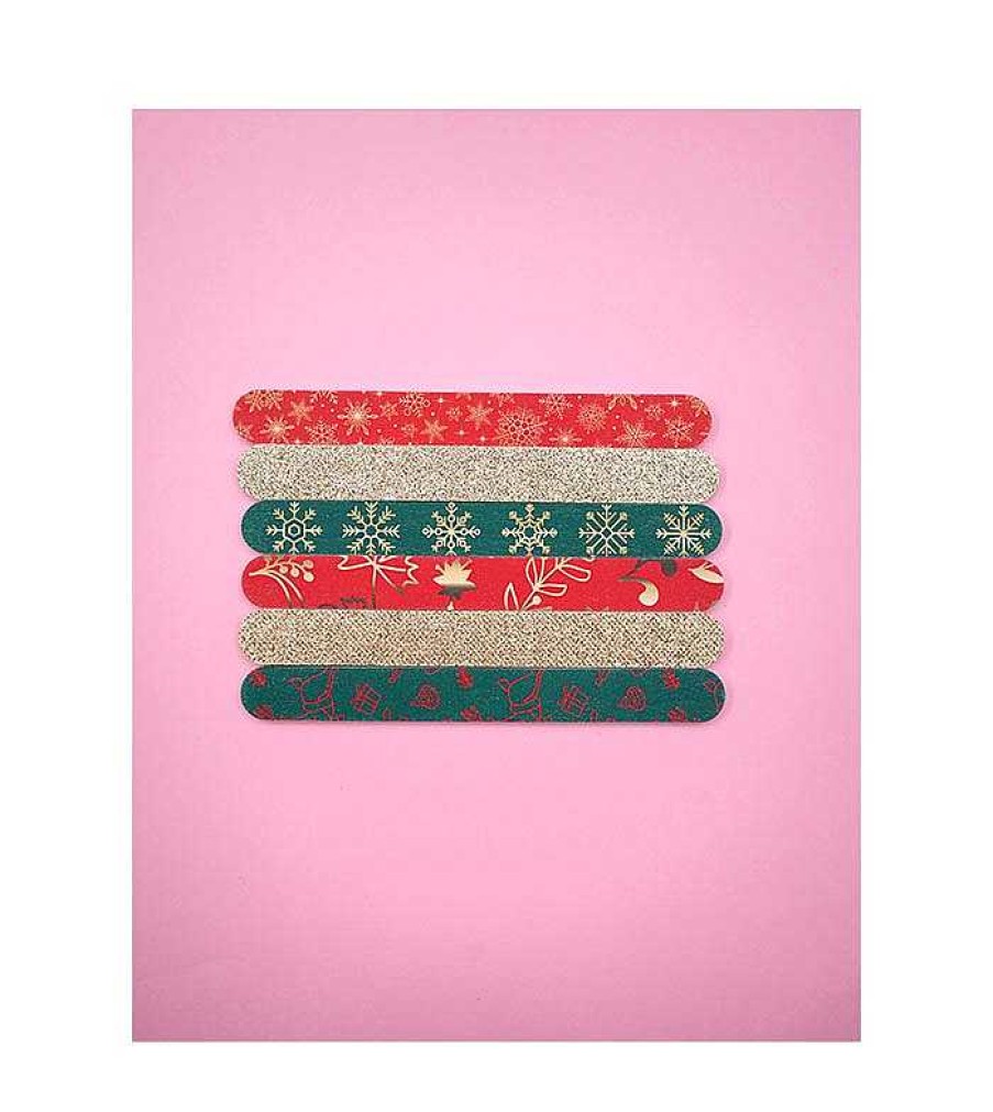 Herramientas Para Manicura | Jovo Jovo - Set De Limas De U As Nail File Collection - Merry Christmas