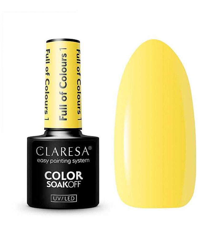 Gel Y Semipermanentes | Claresa Claresa - *Full Of Colours* - Esmalte Semipermanente Soak Off - 01