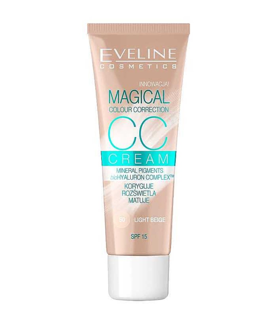 Cc Cream | Eveline Cosmetics Eveline Cosmetics - Cc Cream Magical Colour Correction Spf15 - 50: Light Beige