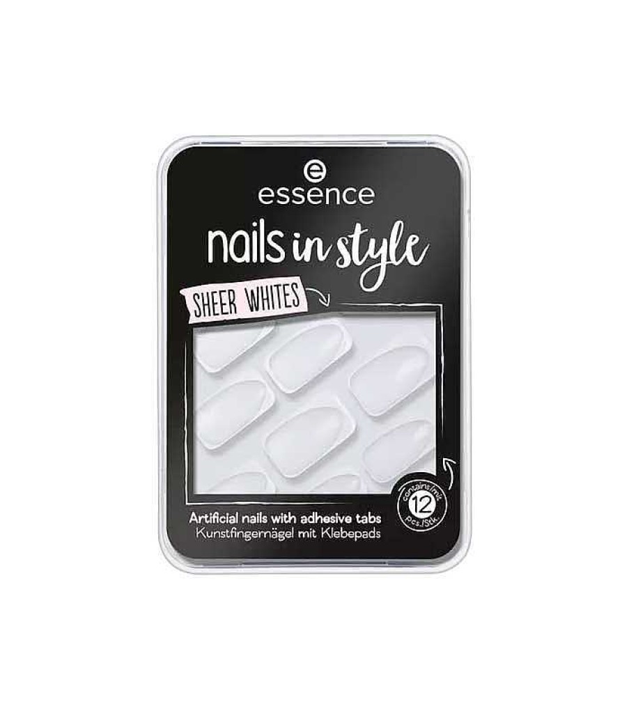 U As Postizas | Essence Essence - U As Postizas Nails In Style - 11: Sheer Whites