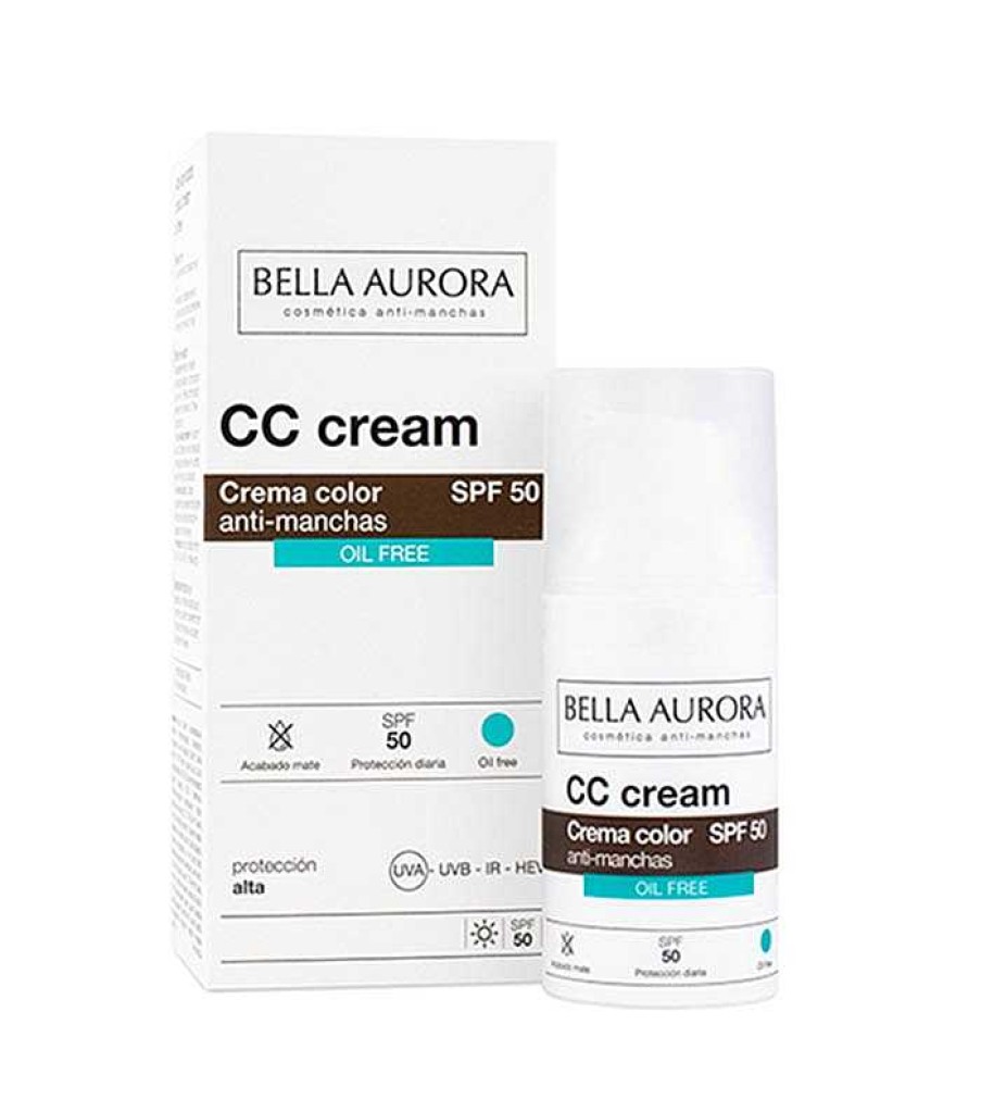 Cc Cream | Bella Aurora Bella Aurora - Cc Cream Anti-Manchas Spf50+ - Oil Free