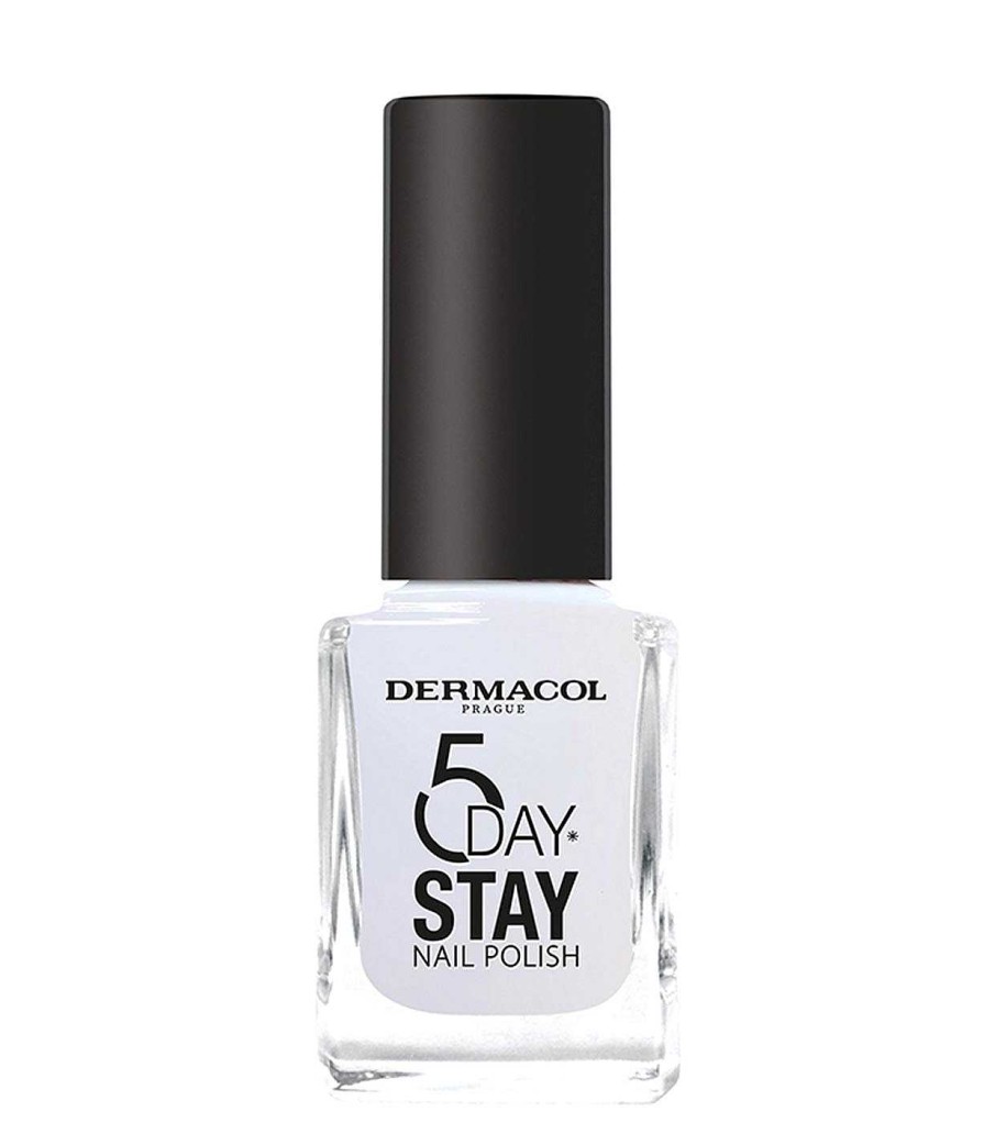 Esmaltes De U As | Dermacol Dermacol - Esmalte De U As 5 Day Stay - 56: Artic White