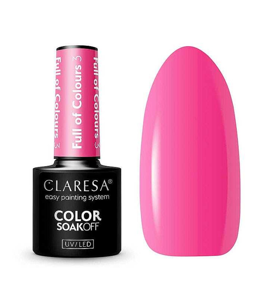 Gel Y Semipermanentes | Claresa Claresa - *Full Of Colours* - Esmalte Semipermanente Soak Off - 03