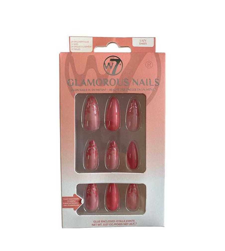 U As Postizas | W7 W7 - U As Postizas Glamorous Nails - Lazy Daisy