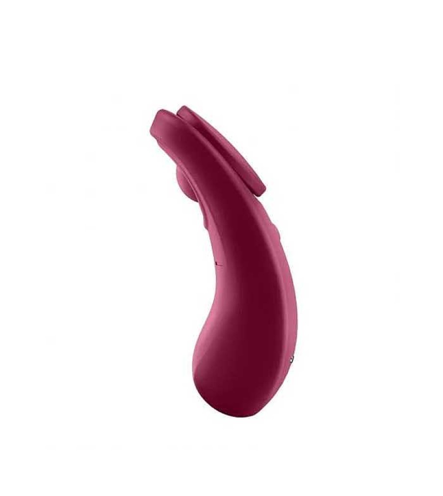 Masaje Y Relaciones Sexuales | Satisfyer Satisfyer - Estimulador De Braguita Sexy Secret - Rojo