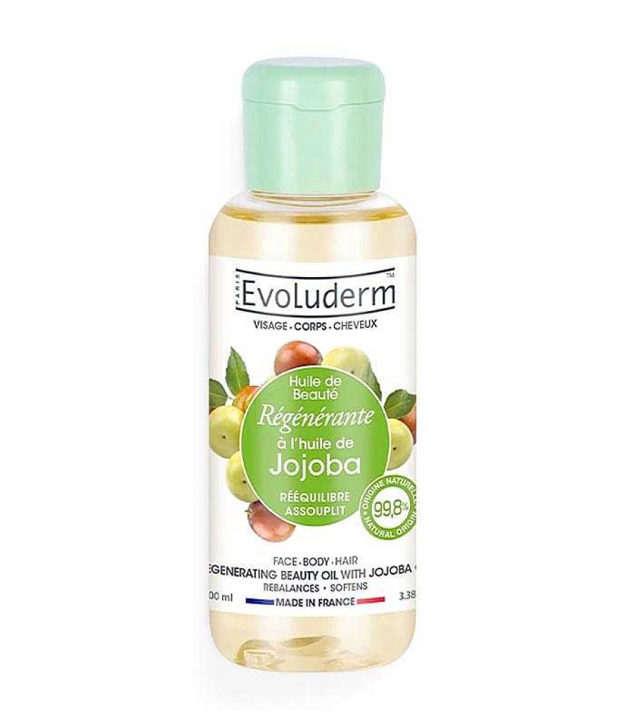 Aceites Capilares | Evoluderm Evoluderm - Aceite Multiusos Con Aceite De Jojoba 100Ml