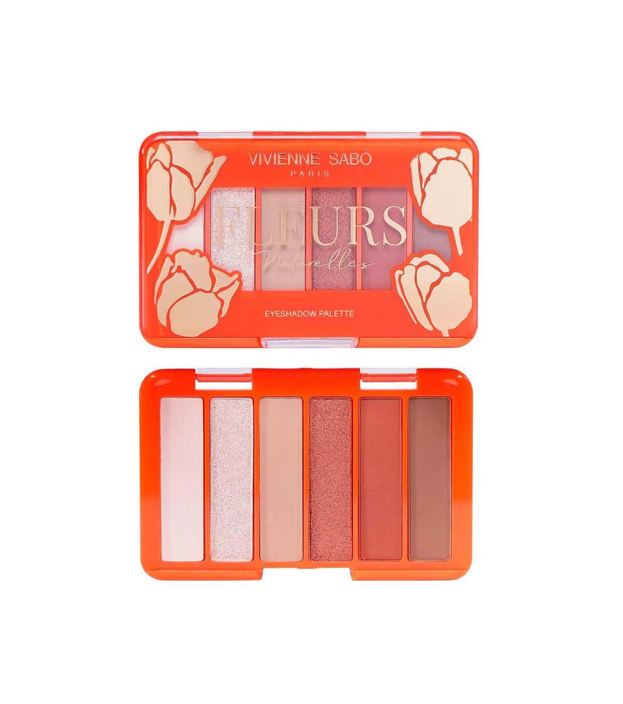 Paletas De Sombras | Vivienne Sabó Vivienne Sab - Paleta De Sombras De Ojos Fleurs Naturelles - 02