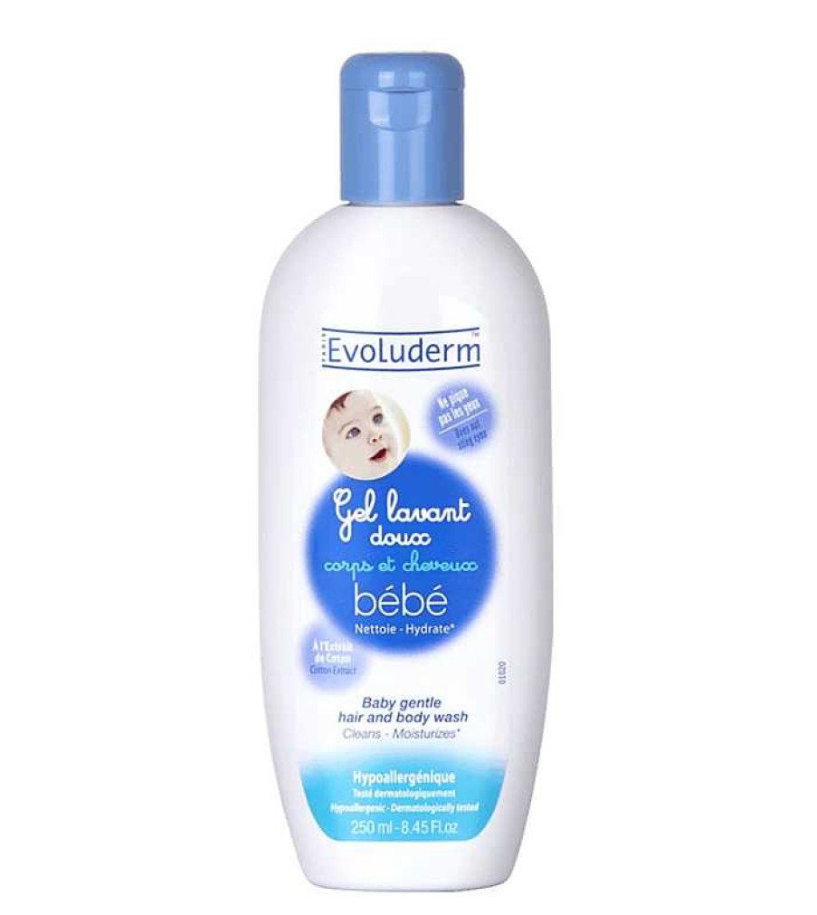 Beb S Y Ni Os | Evoluderm Evoluderm - Gel De Ba O Suave Para Bebes - 250Ml