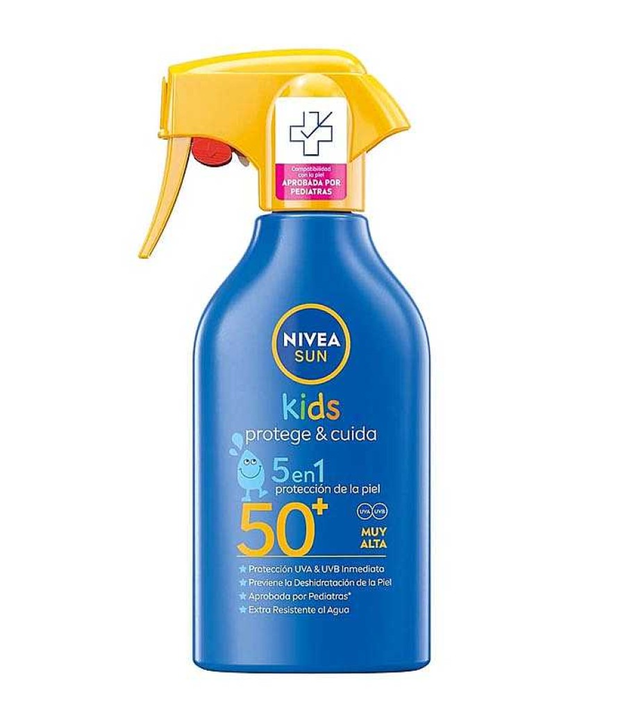 Beb S Y Ni Os | Nivea Nivea Sun - Spray Solar Kids Protege & Cuida - Spf50+: Muy Alta