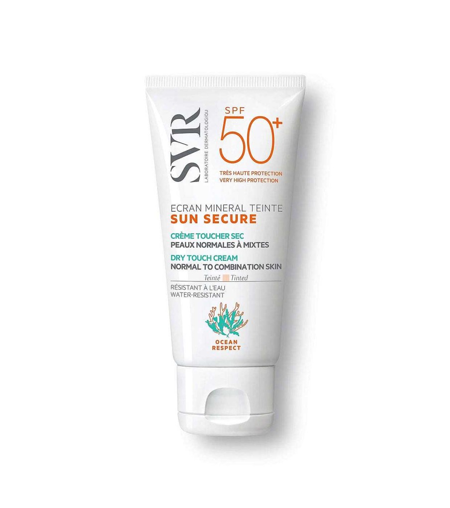 Protectores Solares Faciales | SVR Svr - *Sun Secure* - Protector Solar Facial Mineral Con Color Spf50+ - Pieles Normales A Mixtas