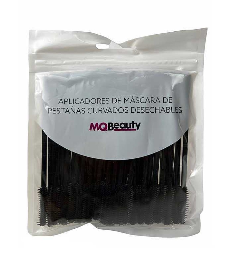 Accesorios Y Mantas | MQBeauty Mqbeauty - Aplicadores De M Scara De Pesta As Curvados Desechables - 50 Uds