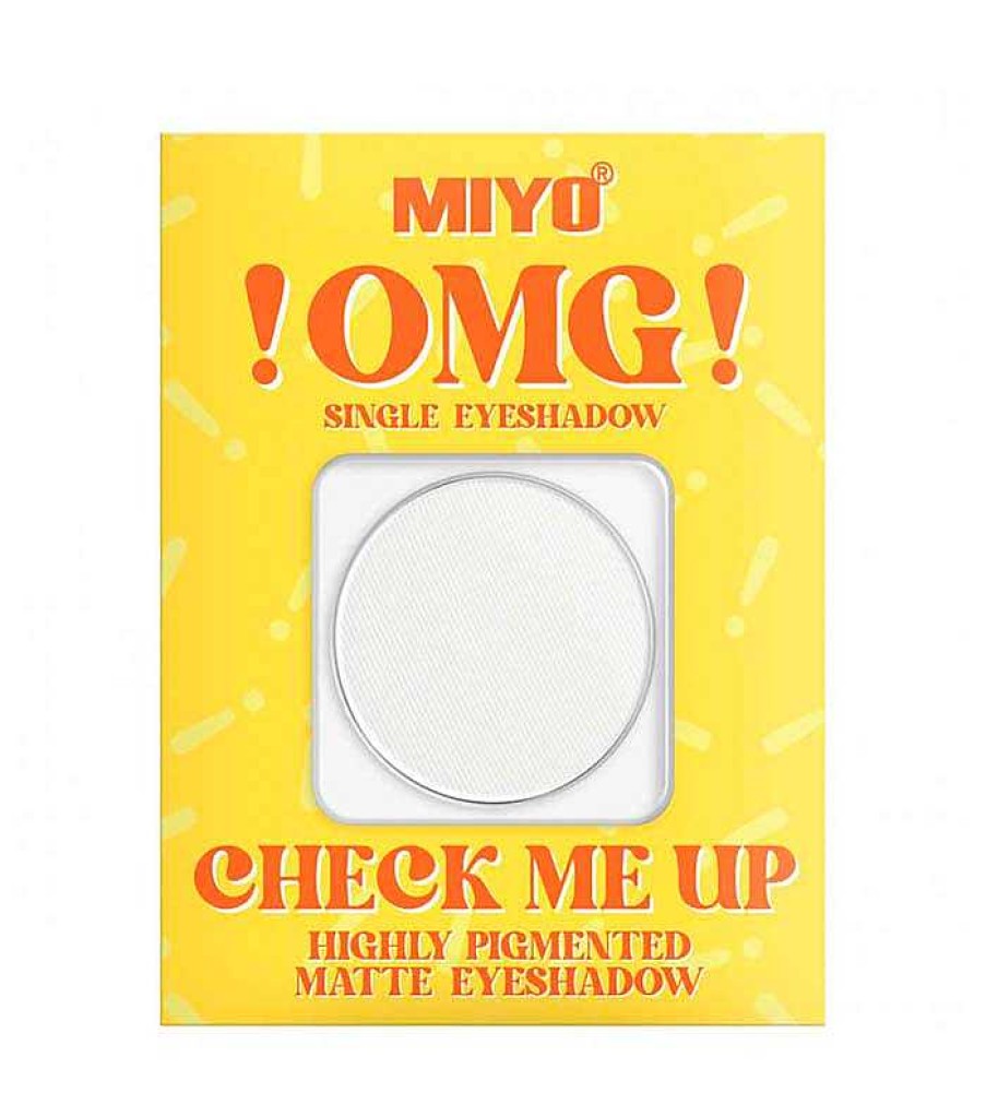 Sombras De Ojos Individuales | Miyo Miyo - * Omg!* - Sombra De Ojos Mate Check Me Up - 01: Cocaine