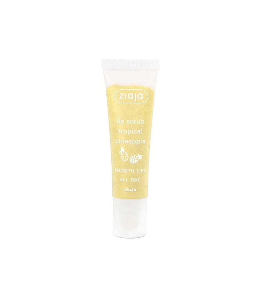 B Lsamos Y Cuidado De Labios | Ziaja Ziaja - Exfoliante Labial De Az Car Tropical Pineapple