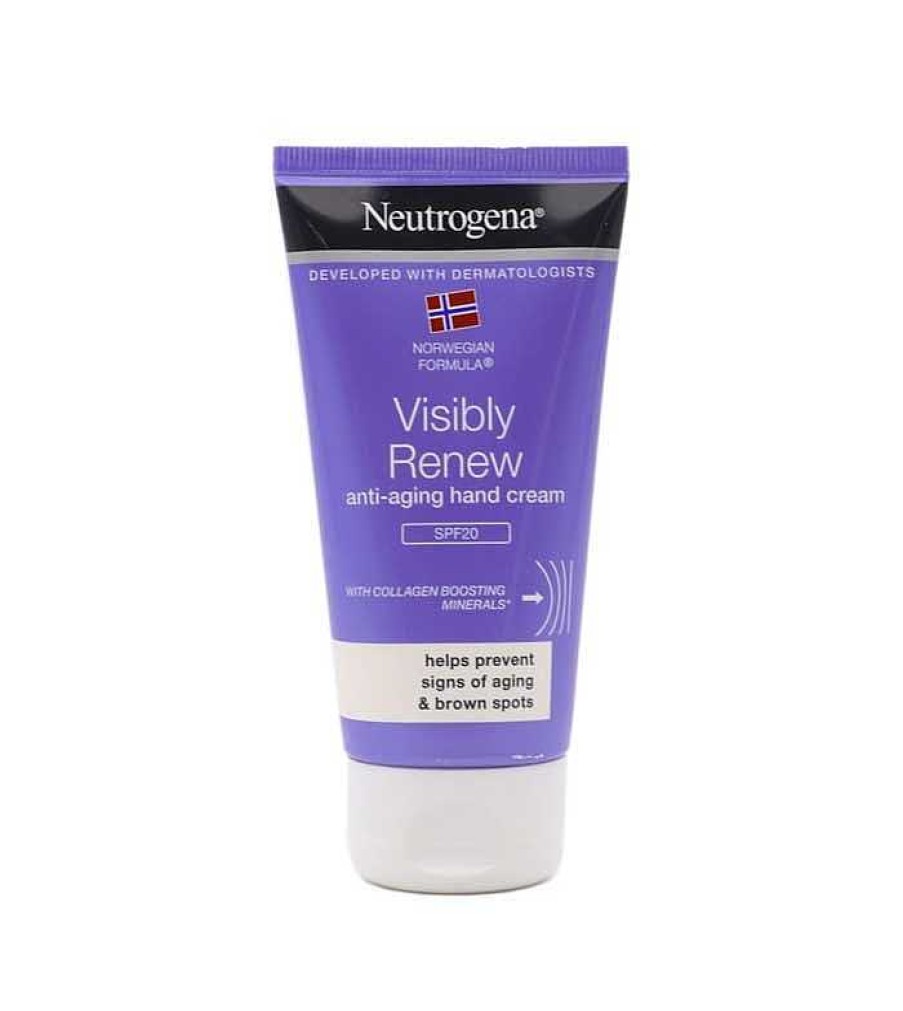 Cuidado De Manos | Neutrogena Neutrogena - Crema De Manos Anti-Edad Spf20 Visibly Renew