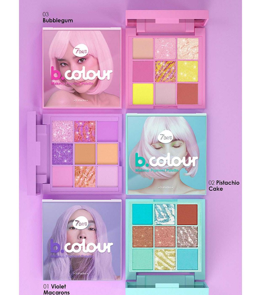 Paletas De Sombras | 7DAYS 7Days - Paleta De Sombras - 03: Bubblegum