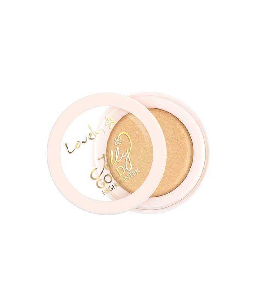 Iluminador En Polvo | Lovely Lovely - Iluminador En Polvo Jelly - Gold