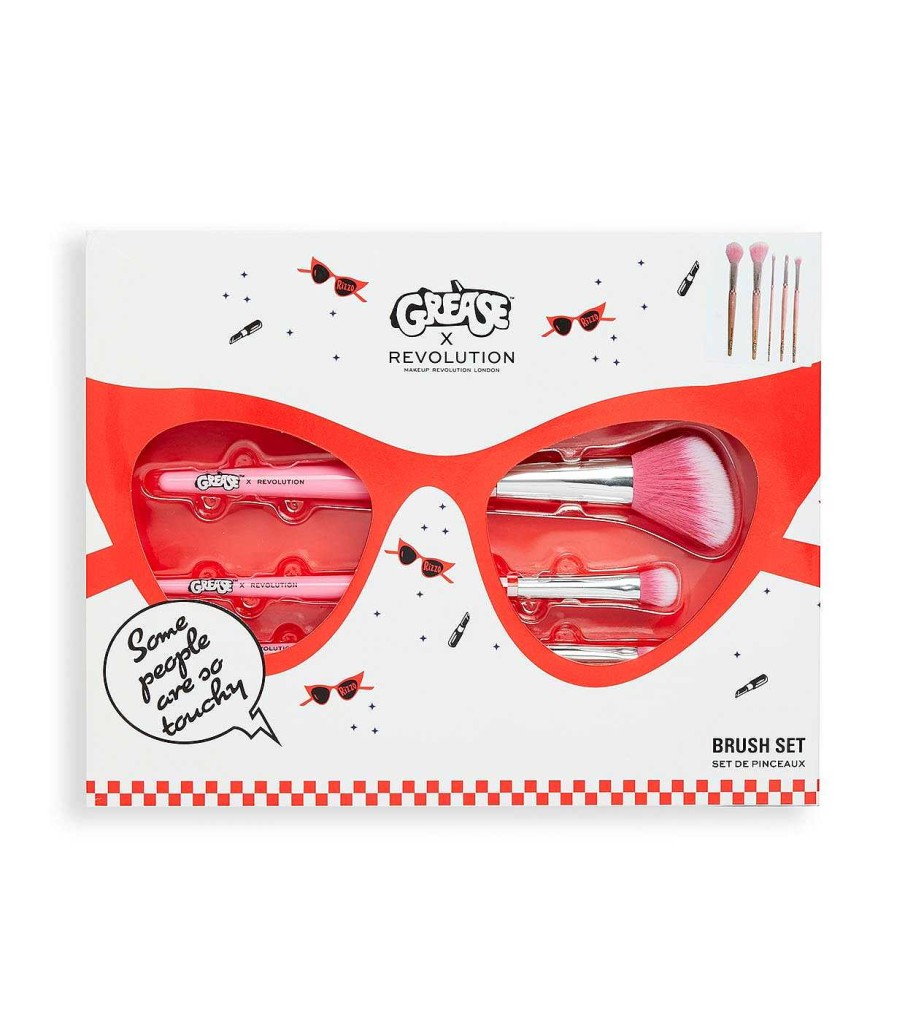 Sets De Brochas | Makeup Revolution Revolution - *Grease* - Set De Brochas Rule The School