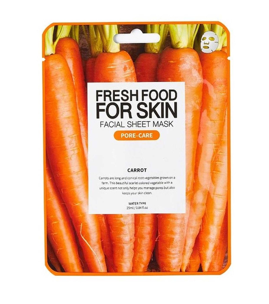 Mascarillas | Farm Skin Farm Skin - Mascarilla Facial Fresh Food For Skin - Zanahoria