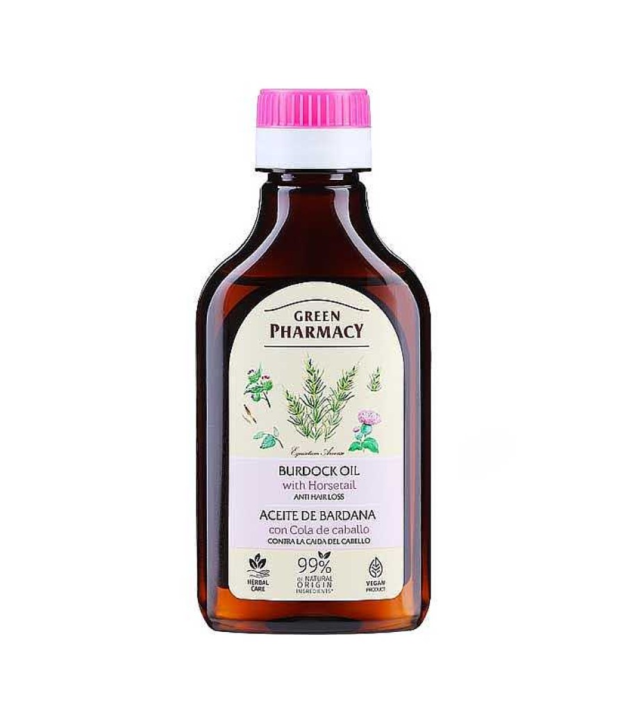 Aceites Capilares | Green Pharmacy Green Pharmacy - Aceite De Bardana Capilar - Cola De Caballo