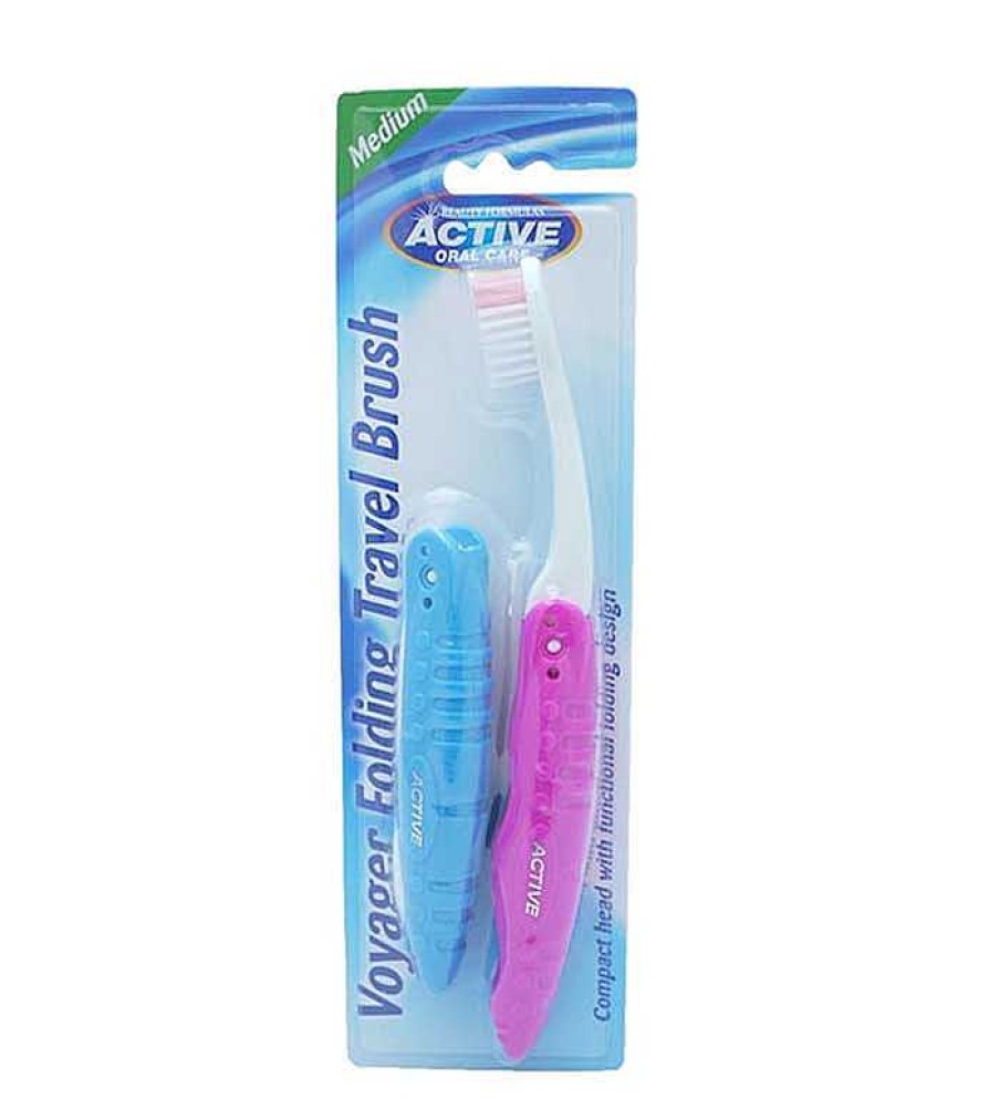 Higiene Bucodental | Beauty Formulas Beauty Formulas - Pack De 2 Cepillos De Dientes Para Viaje Folding