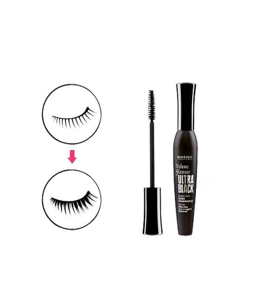 Mascara De Pesta As | Bourjois Bourjois - M Scara De Pesta As Volume Glamour Ultra Black - 061: Ultra Black