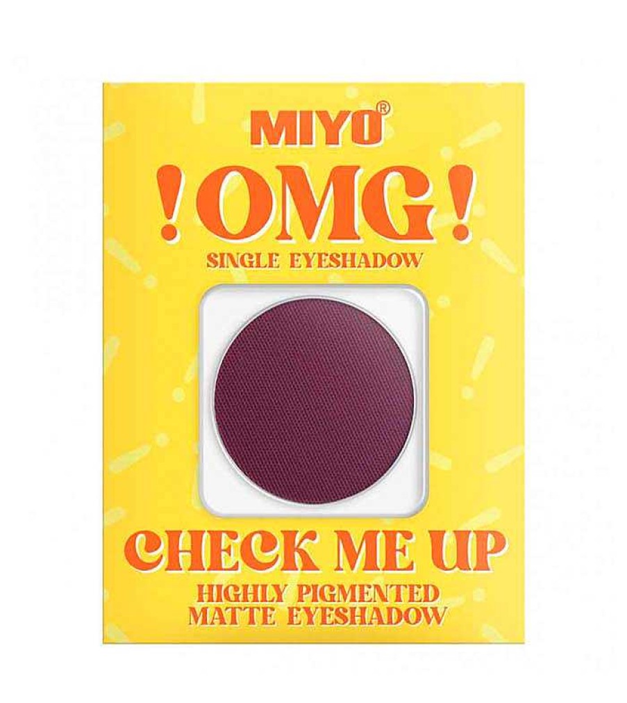 Sombras De Ojos Individuales | Miyo Miyo - * Omg!* - Sombra De Ojos Mate Check Me Up - 04: Sweet Plum