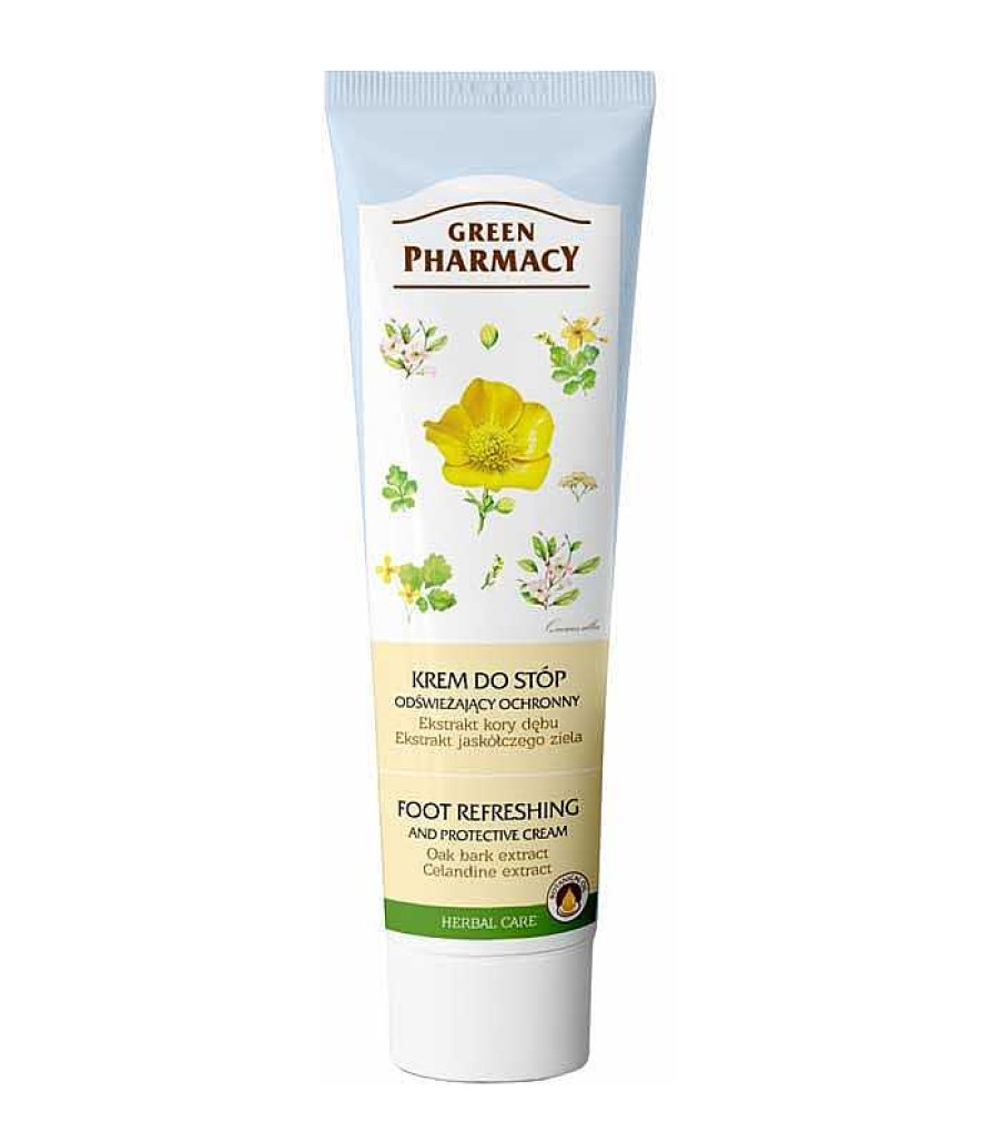 Cuidado De Los Pies | Green Pharmacy Green Pharmacy - Crema Para Pies Protectora - Roble Y Celidonia