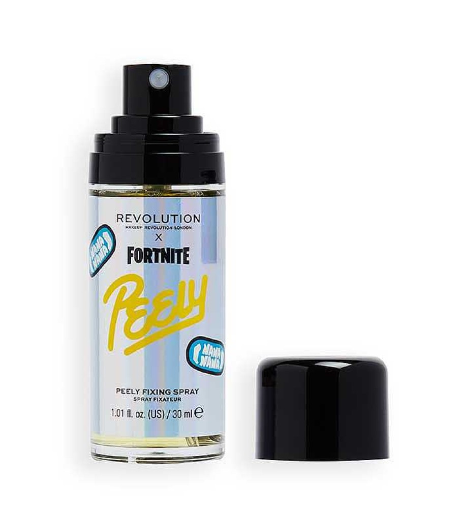 Fijadores Y Prebases | Makeup Revolution Revolution - *Fortnite X Revolution* - Spray Fijador De Maquillaje Peely Fixing Spray