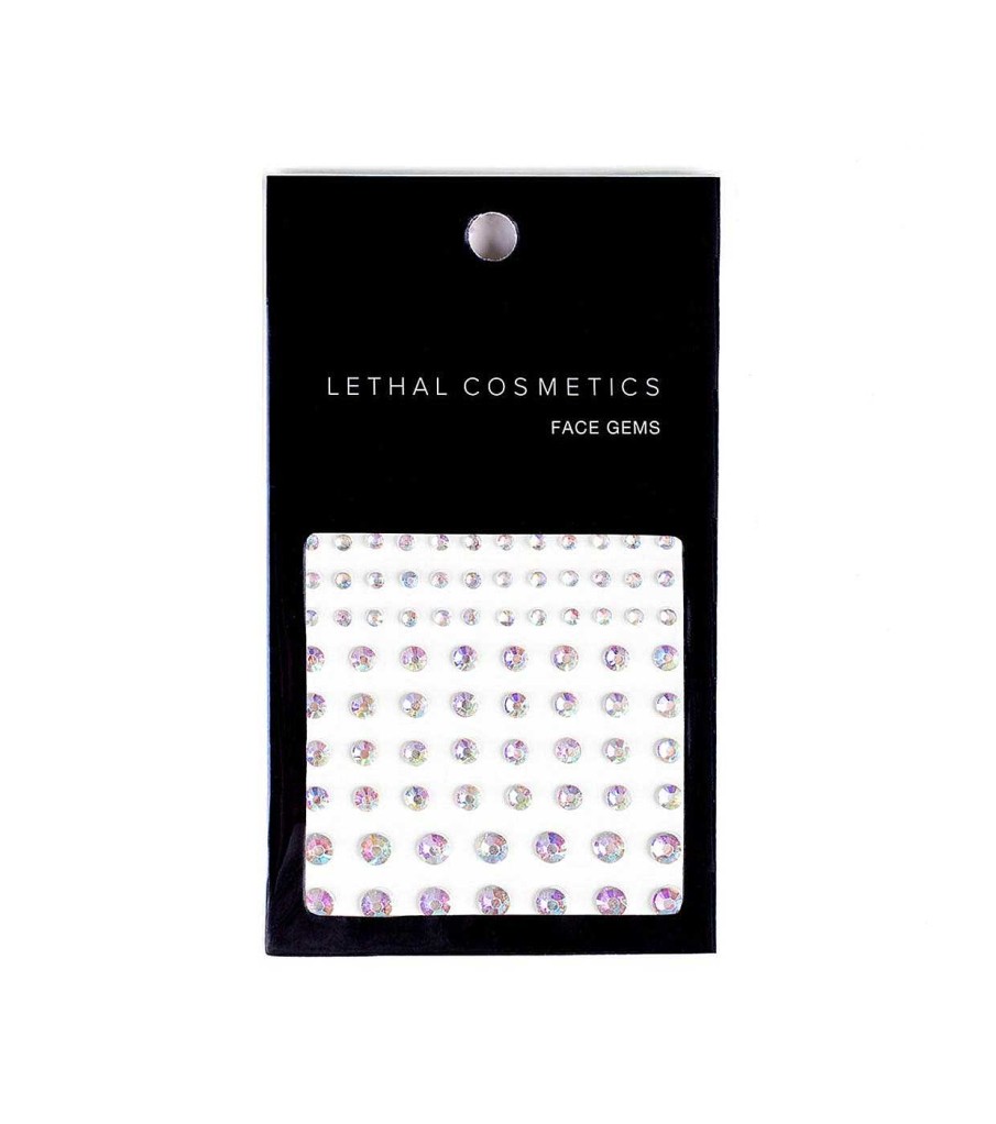 Maquillaje Art Stico | Lethal Cosmetics Lethal Cosmetics - Joyas Adhesivas Para Rostro Face Gems - Opals