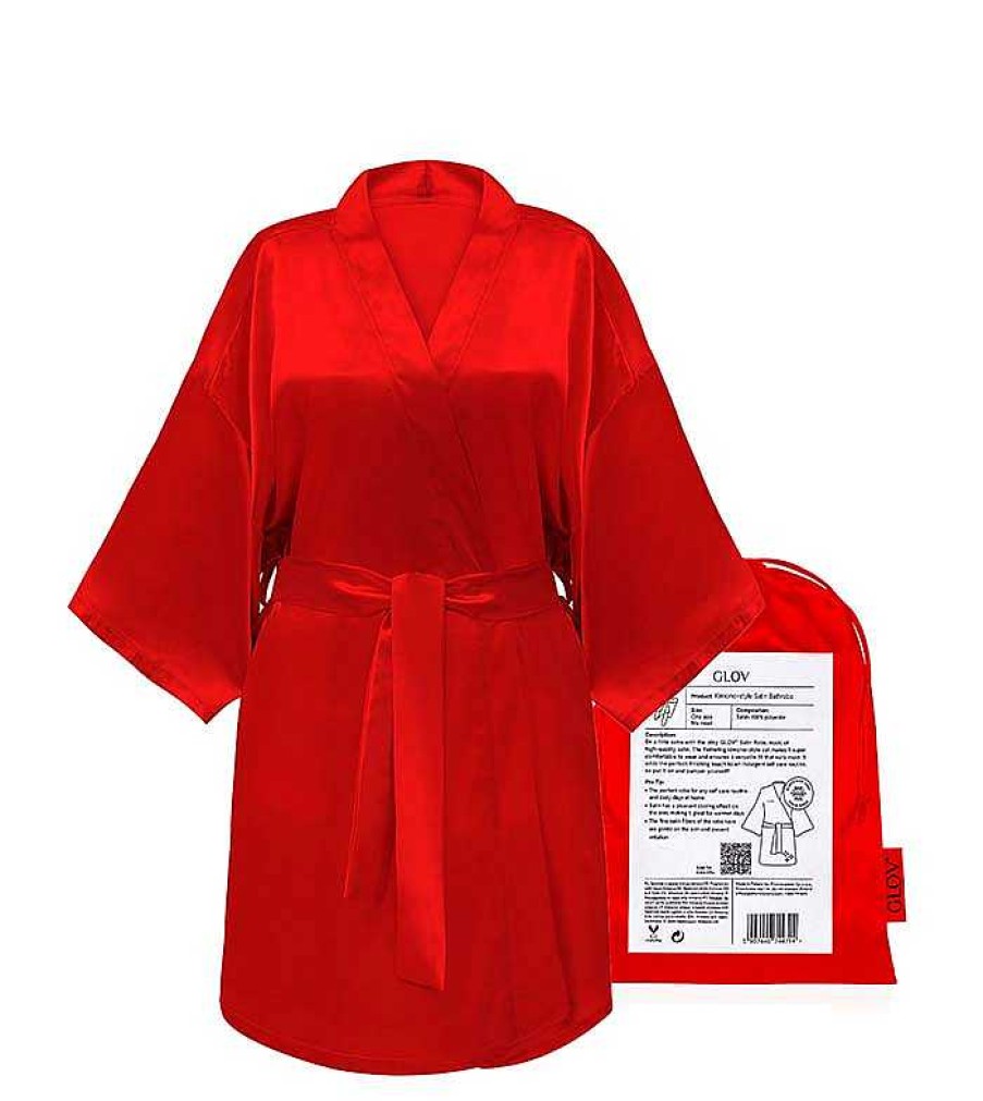 Hogar | Glov Glov - Bata Sat N Kimono Style - Roja