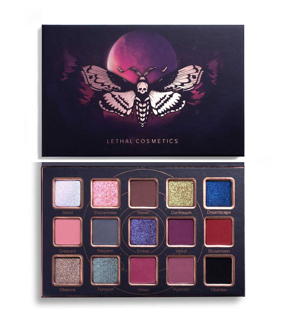 Paletas De Sombras | Lethal Cosmetics Lethal Cosmetics - Paleta De Sombras Midnight Serenade Palette