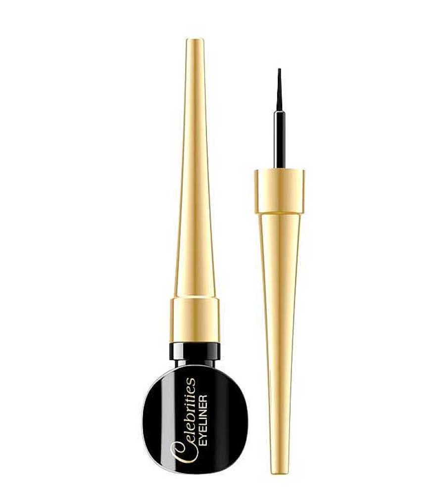 Delineadores L Quidos | Eveline Cosmetics Eveline Cosmetics - Delineador De Ojos L Quido Celebrities - Negro