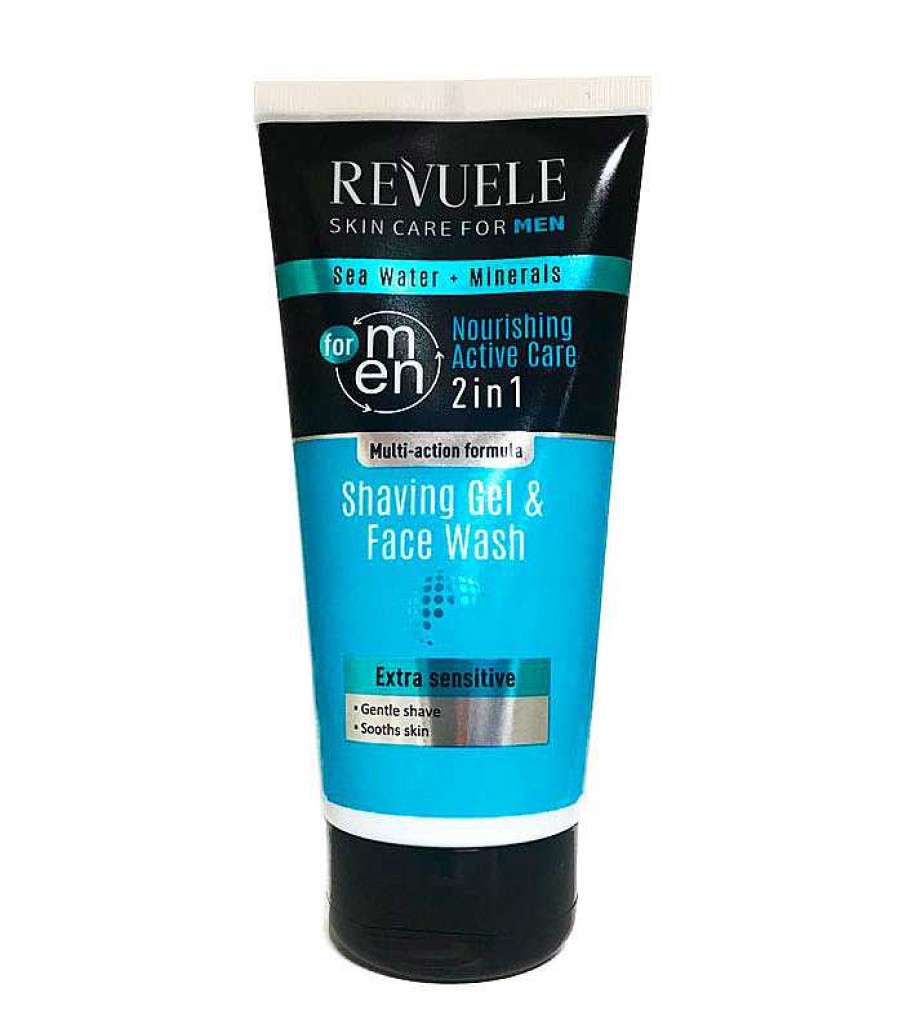 Afeitado | Revuele Revuele - Gel De Afeitar 2 En 1 Agua De Mar Y Minerales