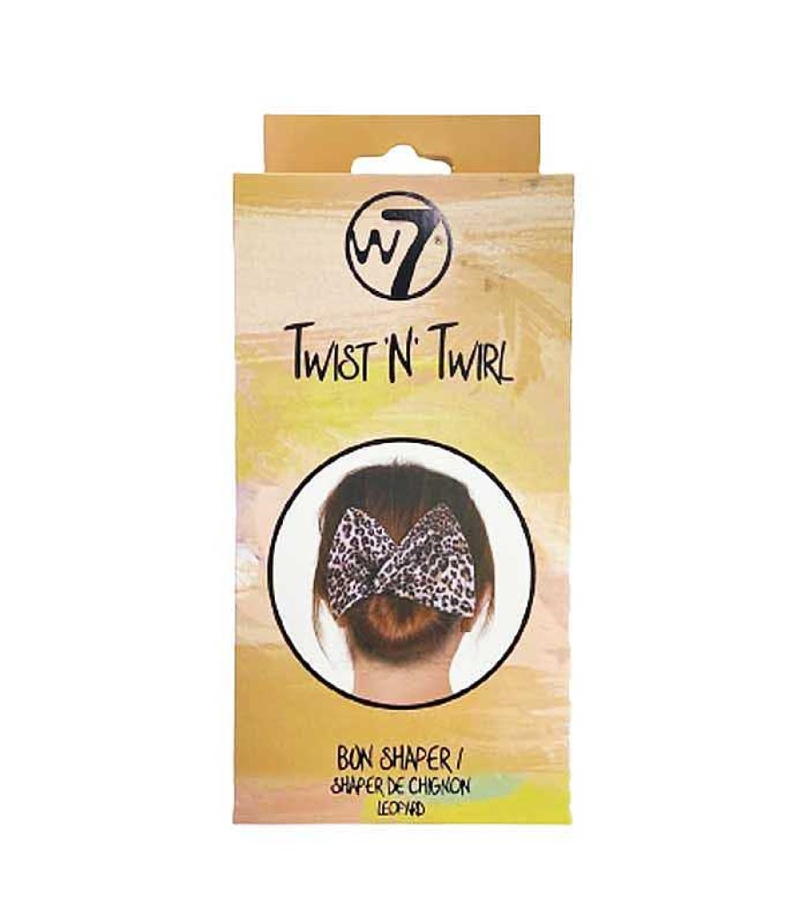 Accesorios Cabello | W7 W7 - Coletero Twist N Twirl Bun Shaper - Leopard