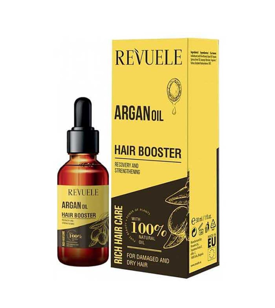 Aceites Capilares | Revuele Revuele - Aceite Capilar Fortalecedor Argan Oil - Cabello Da Ado Y Seco