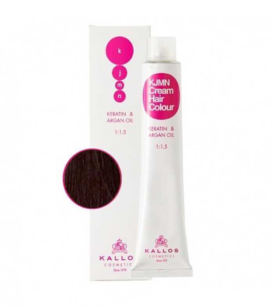 Tintes | Kallos Cosmetics Kallos Cosmetics - Tinte Para El Cabello - 5.35: Light Golden Mahogany Brown