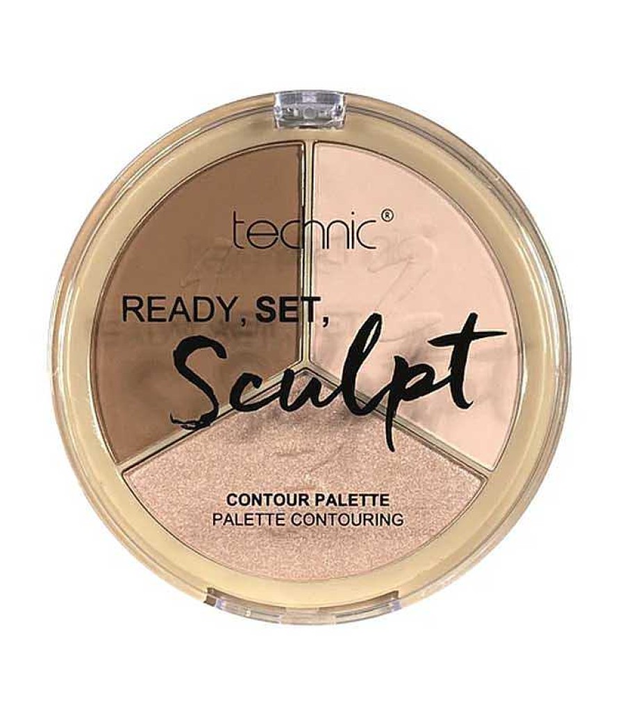 Bronceadores En Polvo | Technic Cosmetics Technic Cosmetics - Paleta De Contorno Ready Set Sculpt - Fair