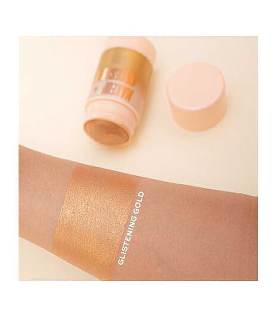 Iluminador En Crema | Makeup Obsession Makeup Obsession - Iluminador En Stick All A Glow Body Shimmer - Glistening Gold