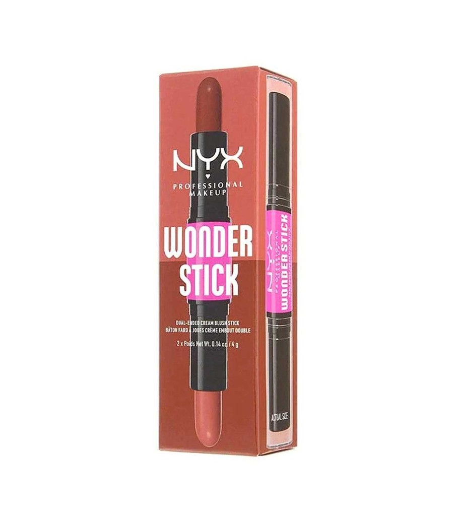 Colorete En Crema | NYX Professional Makeup Nyx Professional Makeup - Colorete En Crema Wonder Stick - Wsb03: Coral + Deep Peach