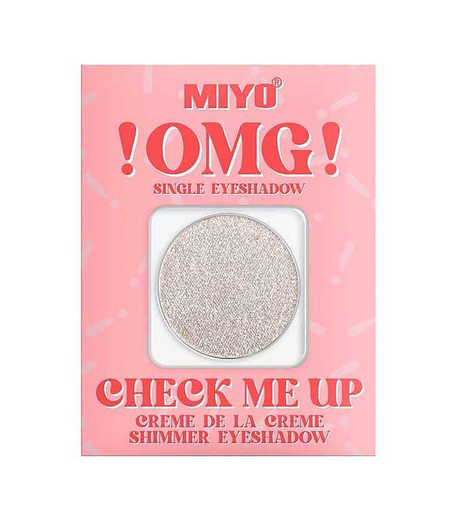 Sombras De Ojos Individuales | Miyo Miyo - * Omg!* - Sombra De Ojos Shimmer En Godet Check Me Up - 24: Bullion