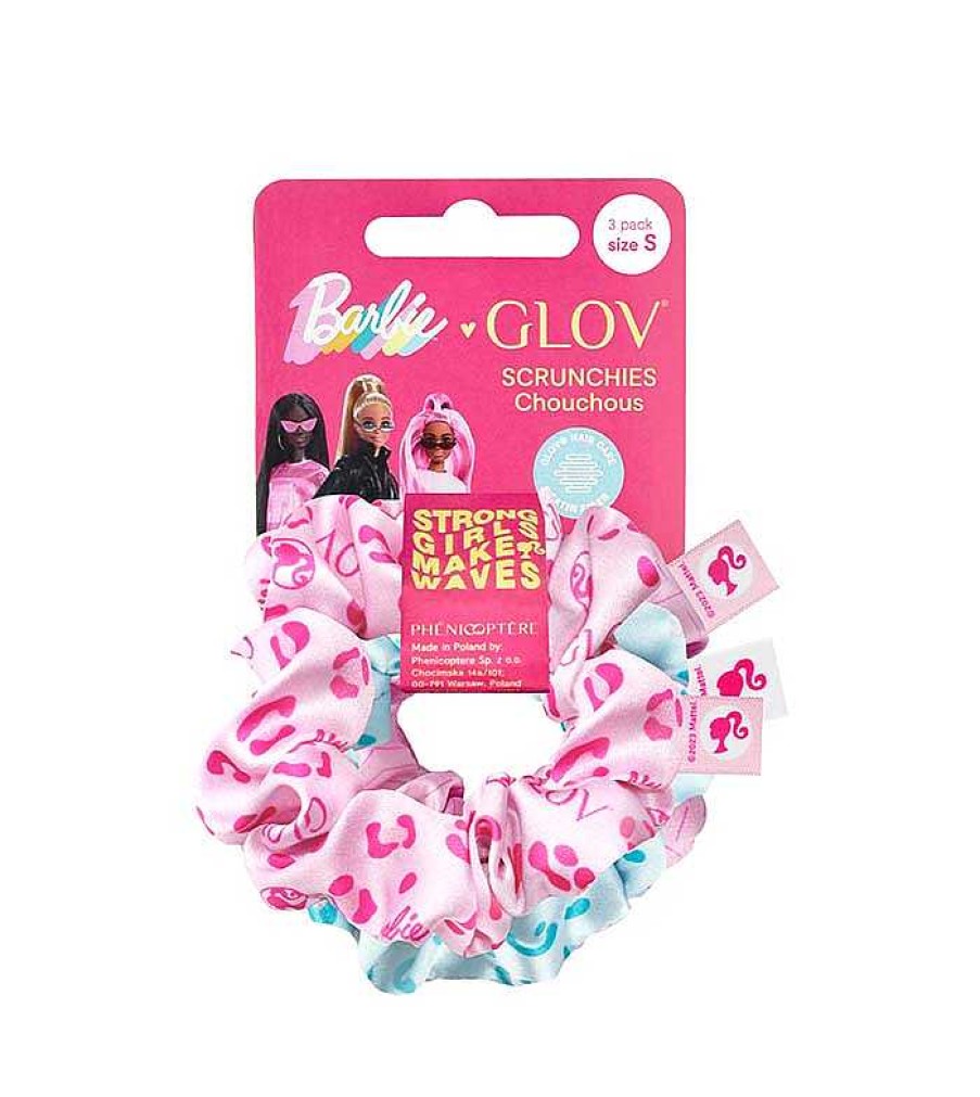 Accesorios Cabello | Glov Glov - *Barbie* - Pack De 3 Coleteros Scrunchie - Talla S