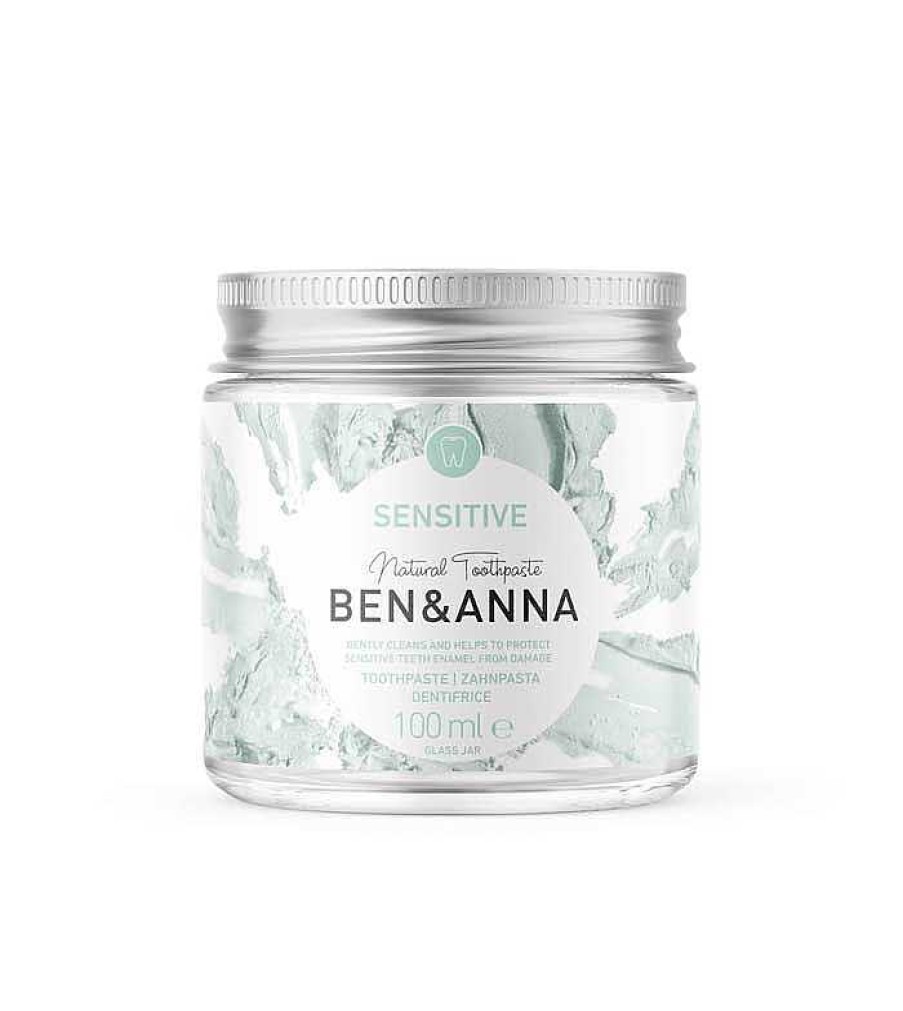 Higiene Bucodental | Ben and Anna Ben & Anna - Pasta De Dientes Natural En Crema - Sensitive