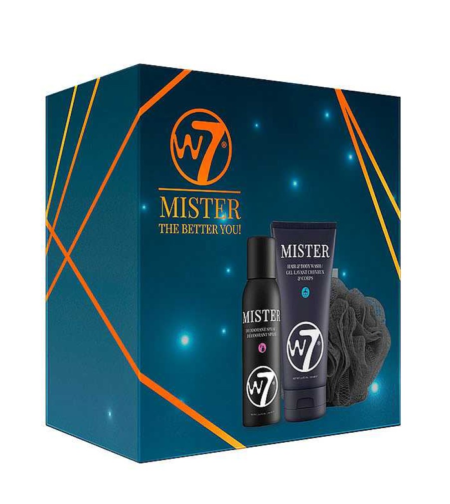 Perfumes Y Sets Para L | W7 W7 - Set De Regalo Para Hombre Mister The Better You!