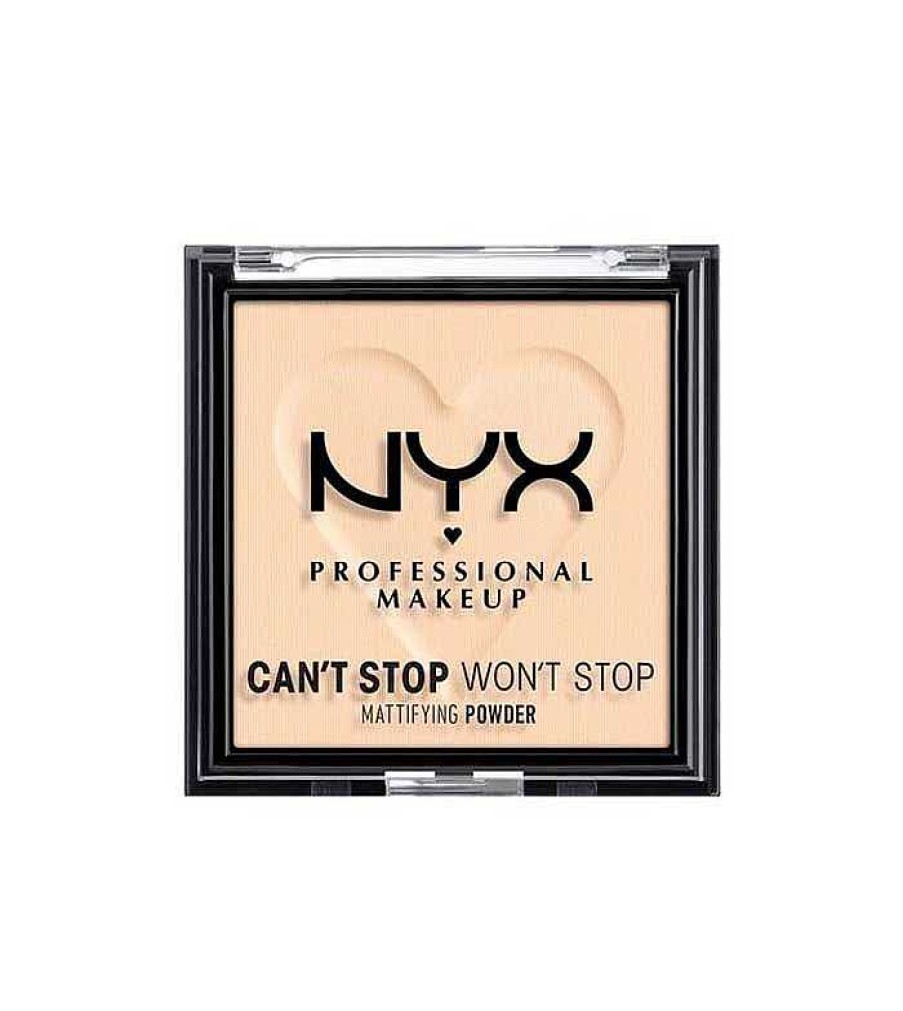 Polvos Compactos | NYX Professional Makeup Nyx Professional Makeup - Polvos Matificantes Can'T Stop Won'T Stop - 08: Light