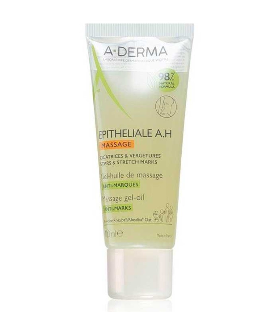 Aceites | A-Derma A-Derma - *Epitheliale A.H* - Aceite-Gel De Masaje Anti-Marcas Massage - 100Ml