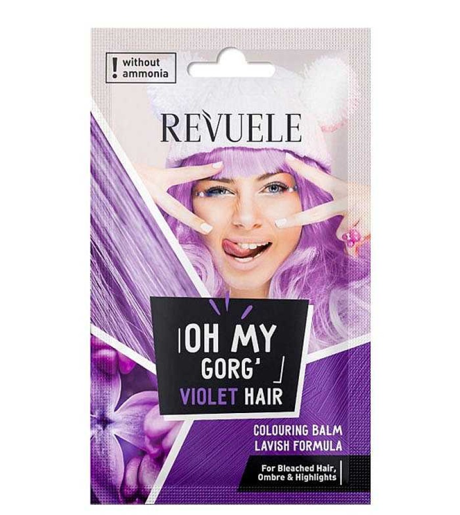 Tintes | Revuele Revuele - B Lsamo Colorante Para El Cabello Oh My Gorg - Violeta