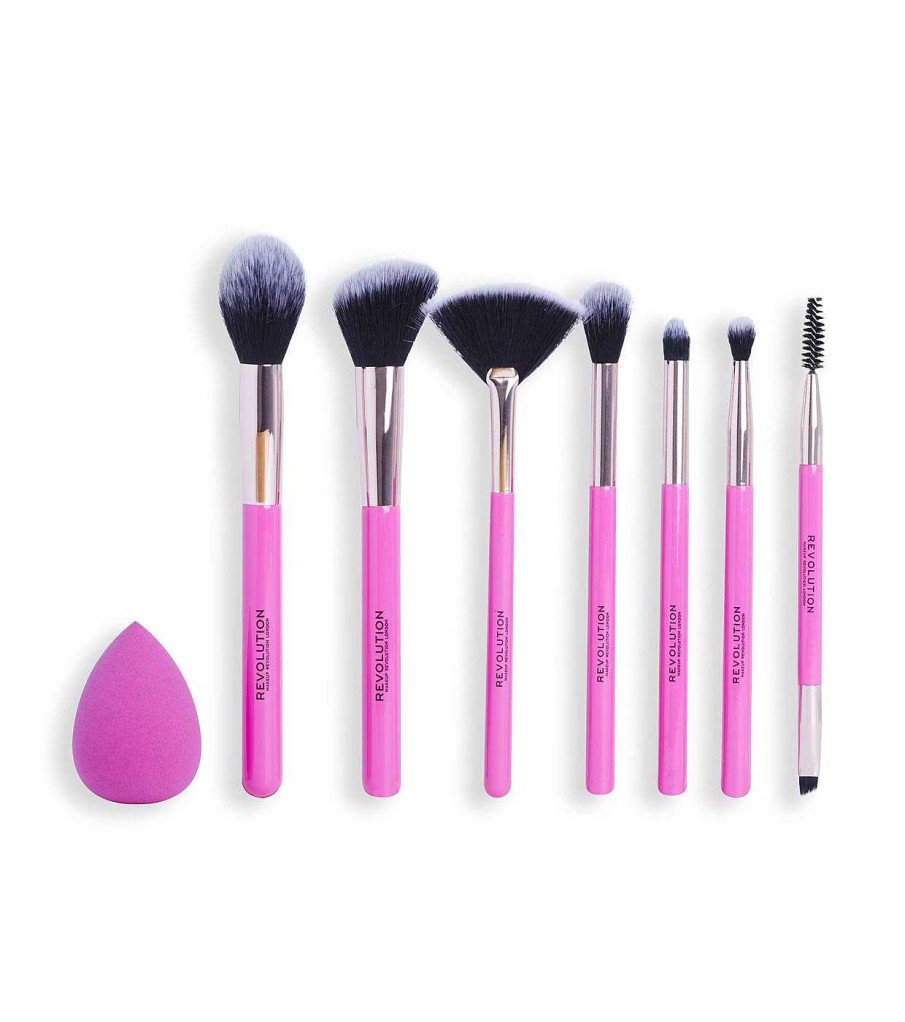 Sets De Brochas | Makeup Revolution Revolution - Set De Regalo The Brush Edit