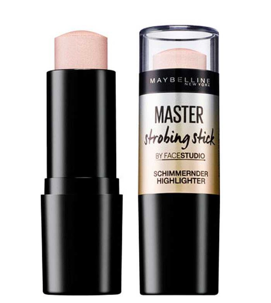 Iluminador En Crema | Maybelline Maybelline - Iluminador En Stick Master Strobing - 100: Light-Iridescent