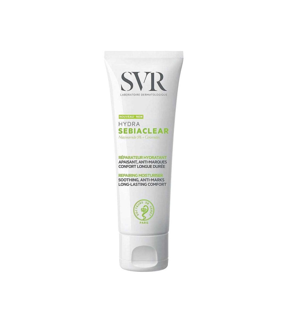 Cremas Faciales | SVR Svr - *Sebiaclear* - Crema Facial Hidratante, Reparador, Calmante Y Anti-Marcas Hydra - Pieles Con Tendencia Acneica